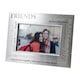 image 1 of Modern Collage Friends Themed Picture Frame in Brushed Silver Finish Silver | One Size