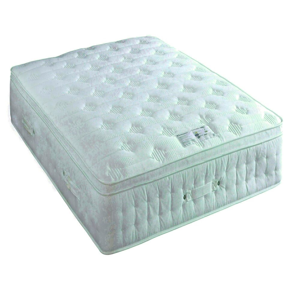 image 1 of Anti Bed Bug 1500 Pocket Sprung Foam Pillow Top Mattress King Size