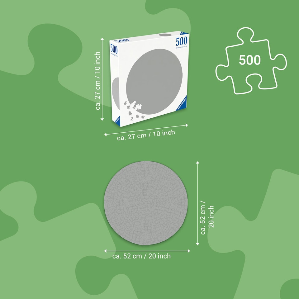 image 1 of Pokemon Circular 500pc - Ravensburger - 542 12001131