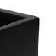 image 2 of Primrose Fibreglass Herb Garden Window Box Planter Matt Black 20 x 76cm