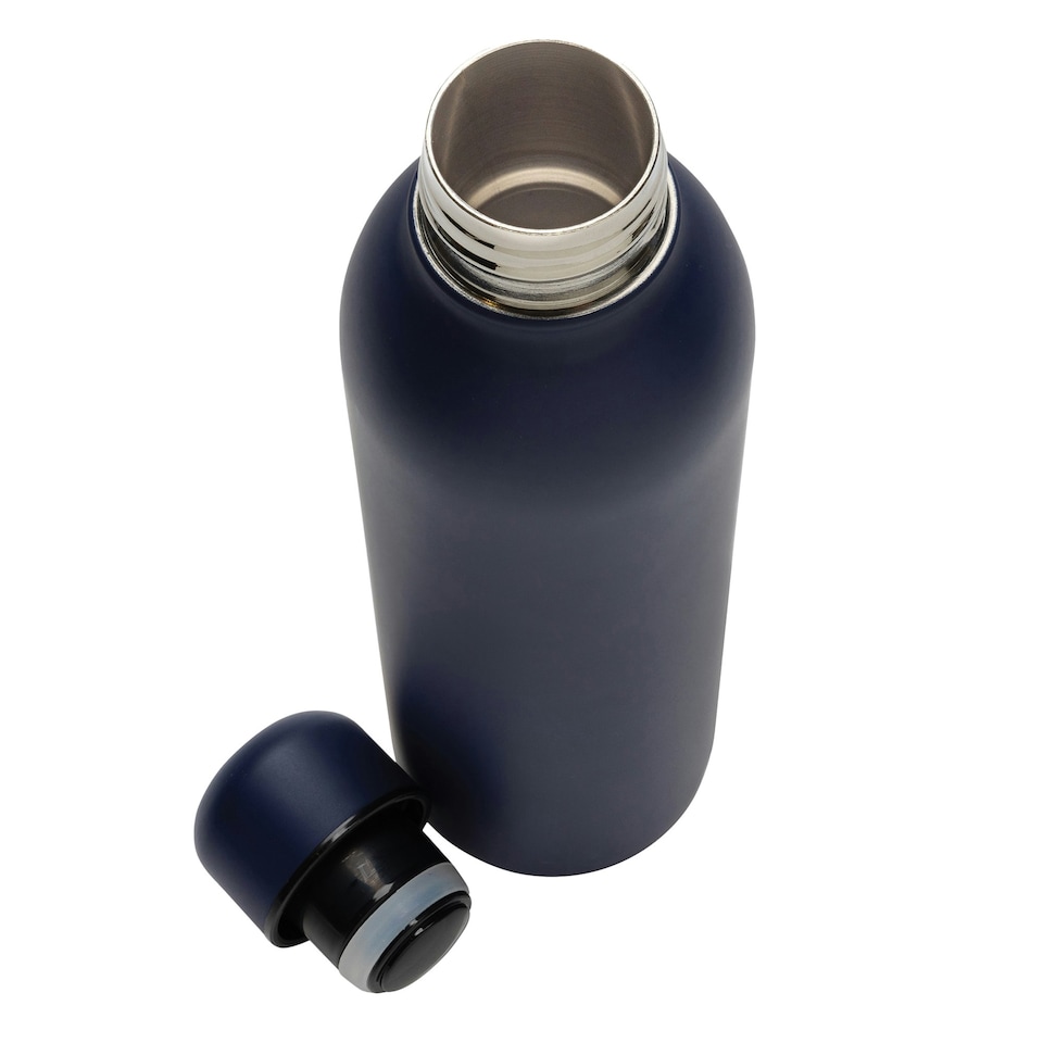 image 1 of XD Collection Recycled Stainless Steel 500ml Thermal Flask - Navy - One Size (UTXD208) Blue | One Size