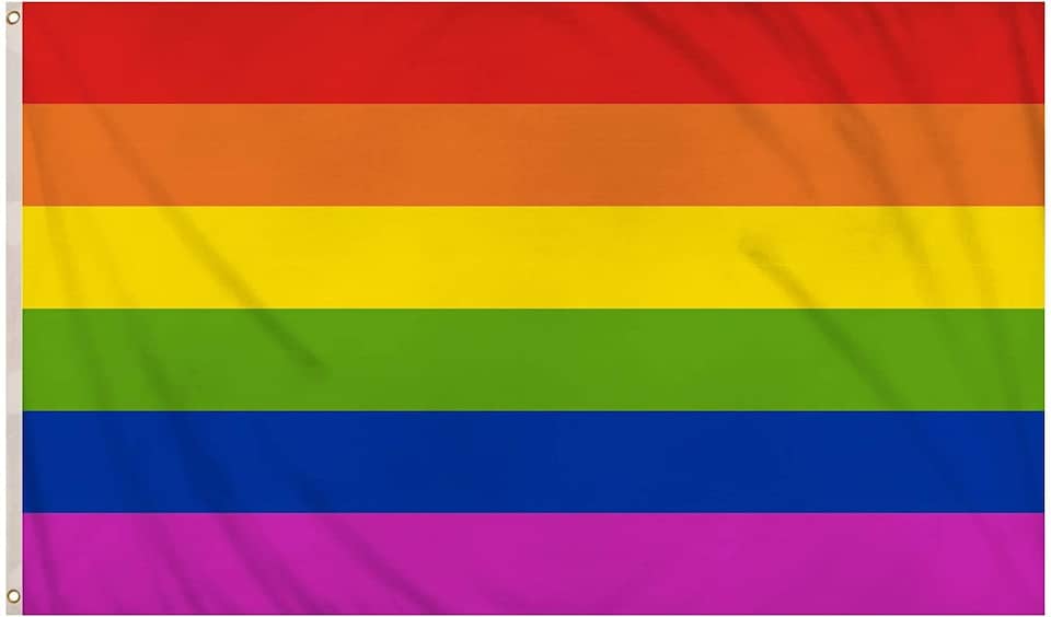 image 1 of Rainbow Pride Flag (5x3ft) | Multi