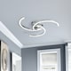 image 1 of Curve - Chrome LED Flush Ceiling Light | Chrome | 1
