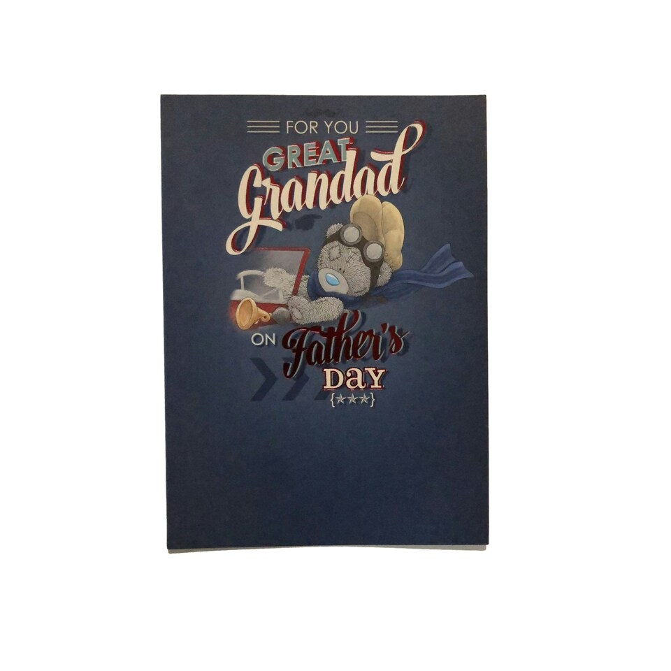image 1 of Great Grandad Me to You Bear Father Day Card