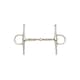image 1 of Lorina Copper Roller Full Cheek Jointed Snaffle - Silver/Copper - 6in