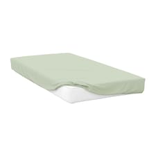 Belledorm Percale Extra Deep Fitted Sheet - Apple Green - Double