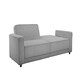 image 4 of Allie 3  Sofabed Grey Corduroy Grey | Grey