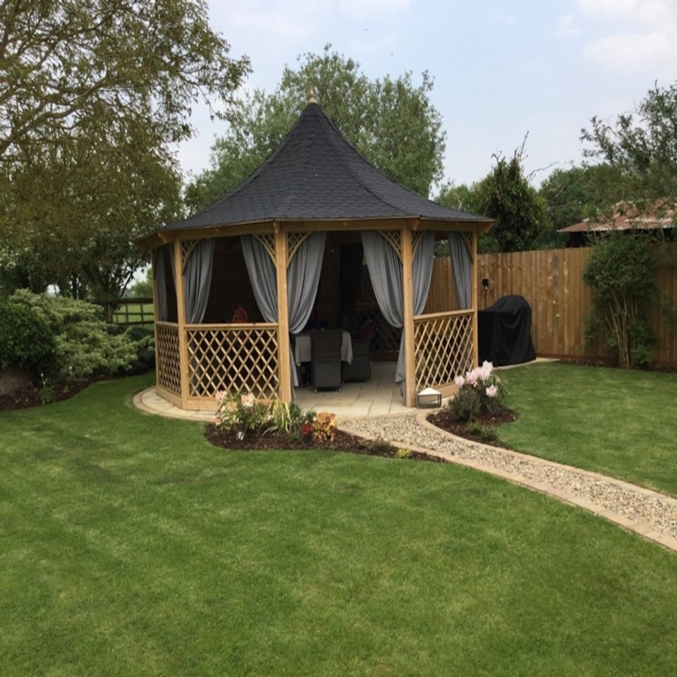 image 1 of Wagner Pavilion Gazebo Maxi - Pressure Treated Timber - L660 x W660 x H420 cm