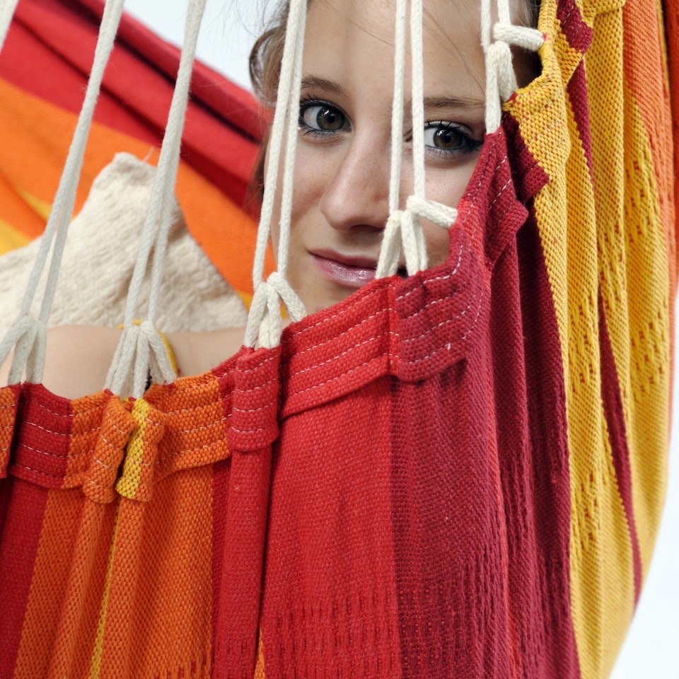 image 1 of Brasil Gigante Lava Hammock Chair | Multi | Lava