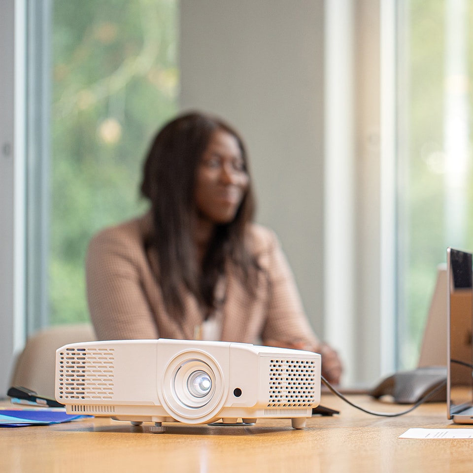 image 1 of Philips ProPix 850 Projector White- Full HD, 150, 4000 ANSI lumens, Philips UHP lamp