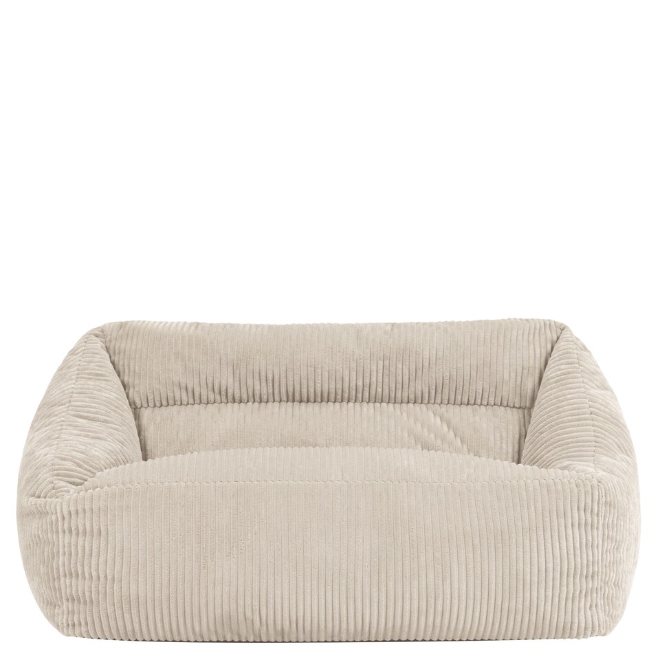 image 1 of icon Kids Cecila Jumbo Cord Sofa Bean Bag, Stone