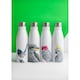 image 4 of Maxwell & Williams Water Bottle White Insulated Galah 500ml