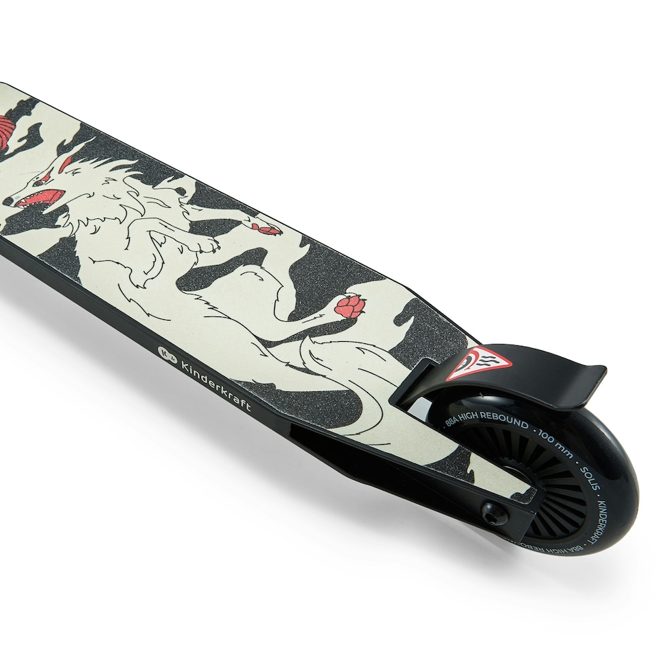 image 1 of Kinderkraft Solis 2 Wheel Stunt Scooter | Black