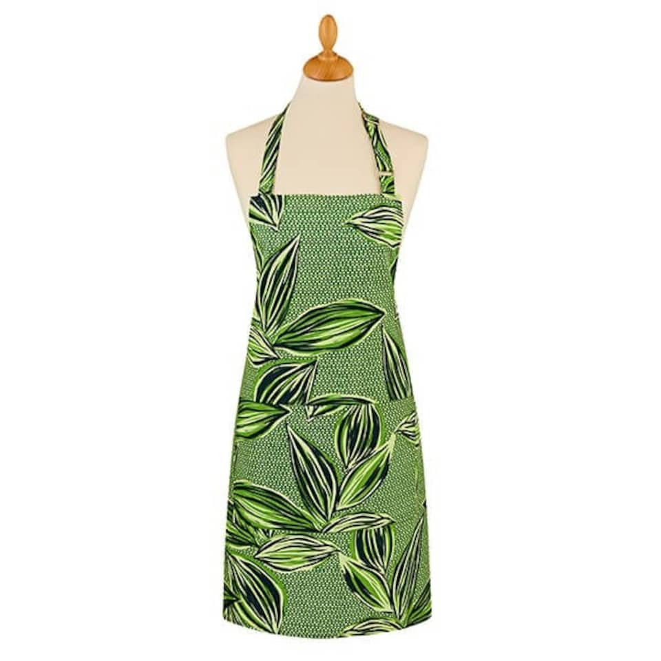 image 1 of Ulster Weavers Geo Leaves Cotton Apron