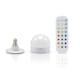 image 1 of Omniance Rechargeable Wireless LED Light with Remote | White