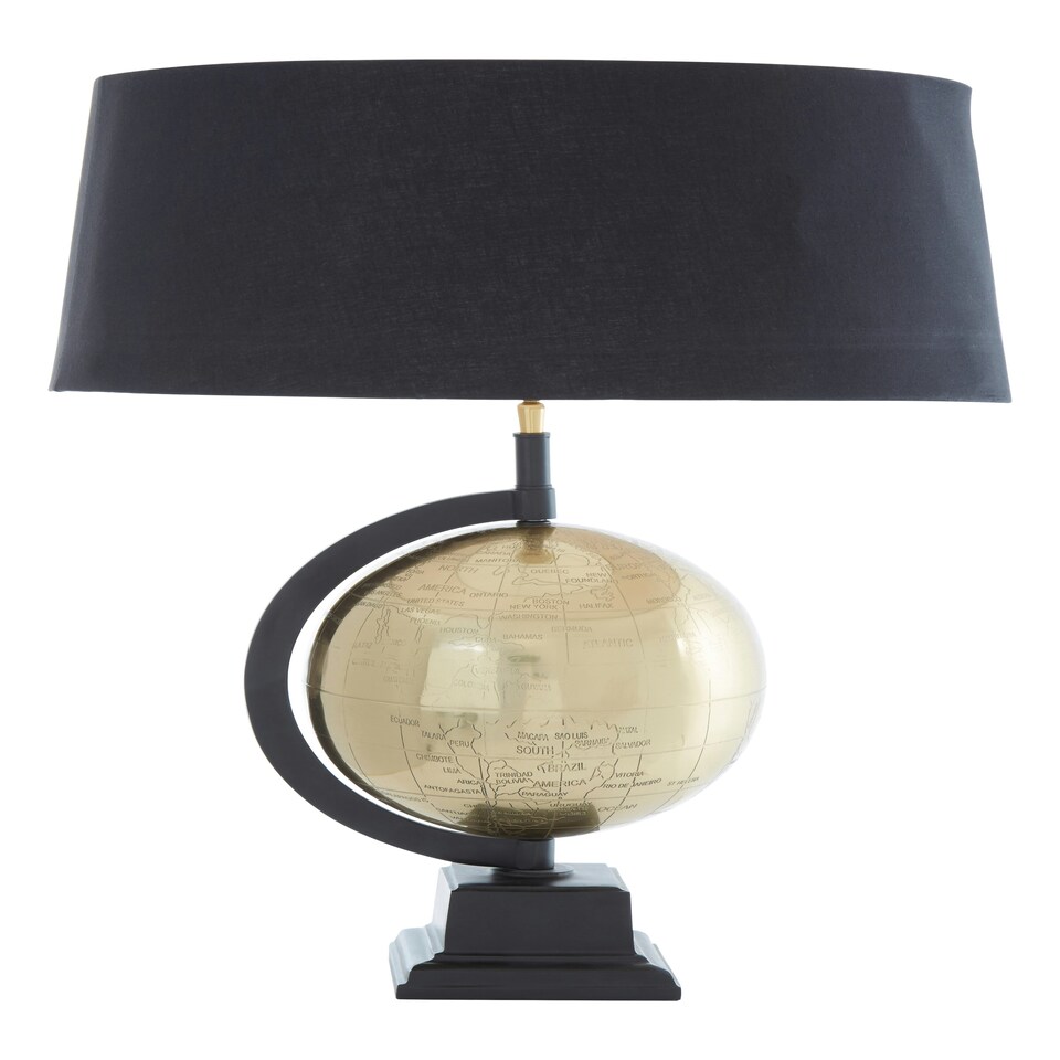image 1 of Interiors by Premier Globe Lamp Black