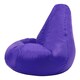 image 5 of icon Recliner Indoor Outdoor Bean Bag Purple Bean Bag Chair Purple | Purple