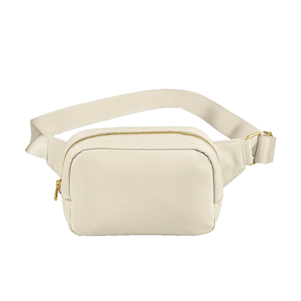 image 1 of Bagbase Sundae Crossbody Bag | Cream | Cookies & Cream | One Size | 1
