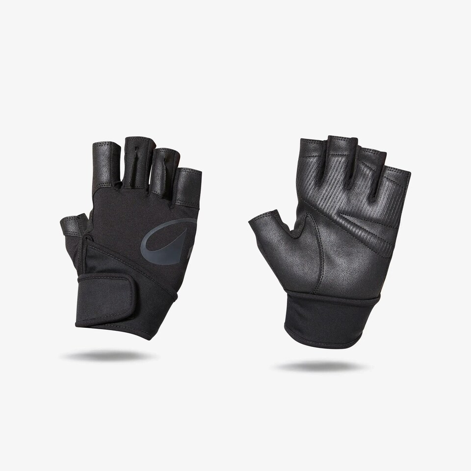 image 1 of Decathlon Weight Training Gloves Wrist Support and Grip