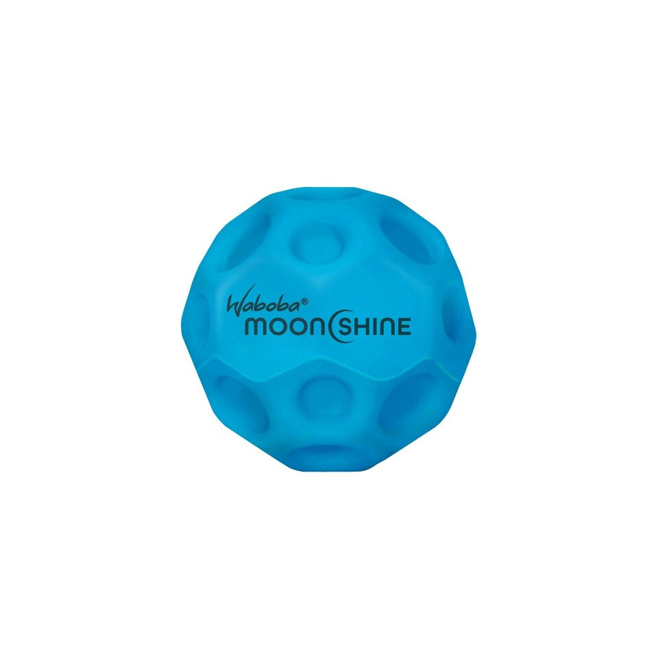 Waboba Moon Shine Logo Bouncy Ball - Blue - One Size