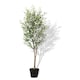 image 1 of Artificial 210cm Olive Tree Fake Plant with 64 Olives, Pot for Indoor Décor 7ft