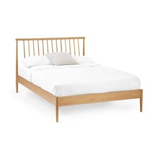 Magnolia Oak Spindle Bed -  King (150cm)