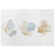 image 1 of Blush, blue, white, beige watercolor illustration & elements (Rug) White | S