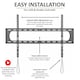 image 5 of Tech ART GO120F Fixed 60-120" TV Bracket
