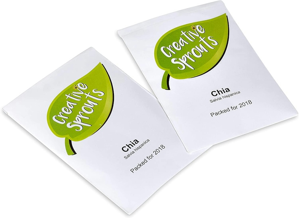 image 1 of Design & Grow Your Own Flower Shaped Chia Garden Educational Garden Activity