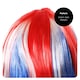 image 5 of Pack of 1 Union Jack Bob Wig Red | One Size
