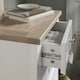 image 4 of Leines 6 Drawer Tall Chest of Drawers in White & Oak