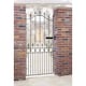 image 1 of Balmoral Premium Range Spear Top Tall Single Gate - Steel - Fits Gap of 914 mm x 1905 mm High - Electro Galv./Black Powder Coated | Black | 1