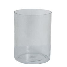 Tasman Cylinder Vase Large - Glass - L30 x W30 x H40 cm - Clear Clear
