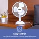 image 5 of GEEPAS 16’’ Pedestal Fan - 40W, Grey Pack of 2