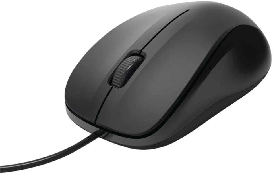 image 1 of HAMA - MC-300 Optical 3-Button Mouse, Black