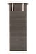 image 5 of Lisbon 5 Drawer Narrow Chest - L40 x W48.5 x H114 cm - Black Wood Grain