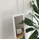 image 8 of HOMCOM Full Length Mirror, Farmhouse Wall Mirror, Hanging & Freestanding