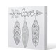 image 1 of Bohemian Arrow (Canvas Print) 46 x 46 x 4cm
