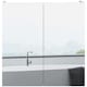 image 1 of kleankin Wall Mounted Bathroom Storage Cupboard W/ Mirror and Shelf, White