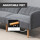 image 5 of HOMCOM 3 Seater Linen Sofa Bed with Adjustable Backrest for Living Room