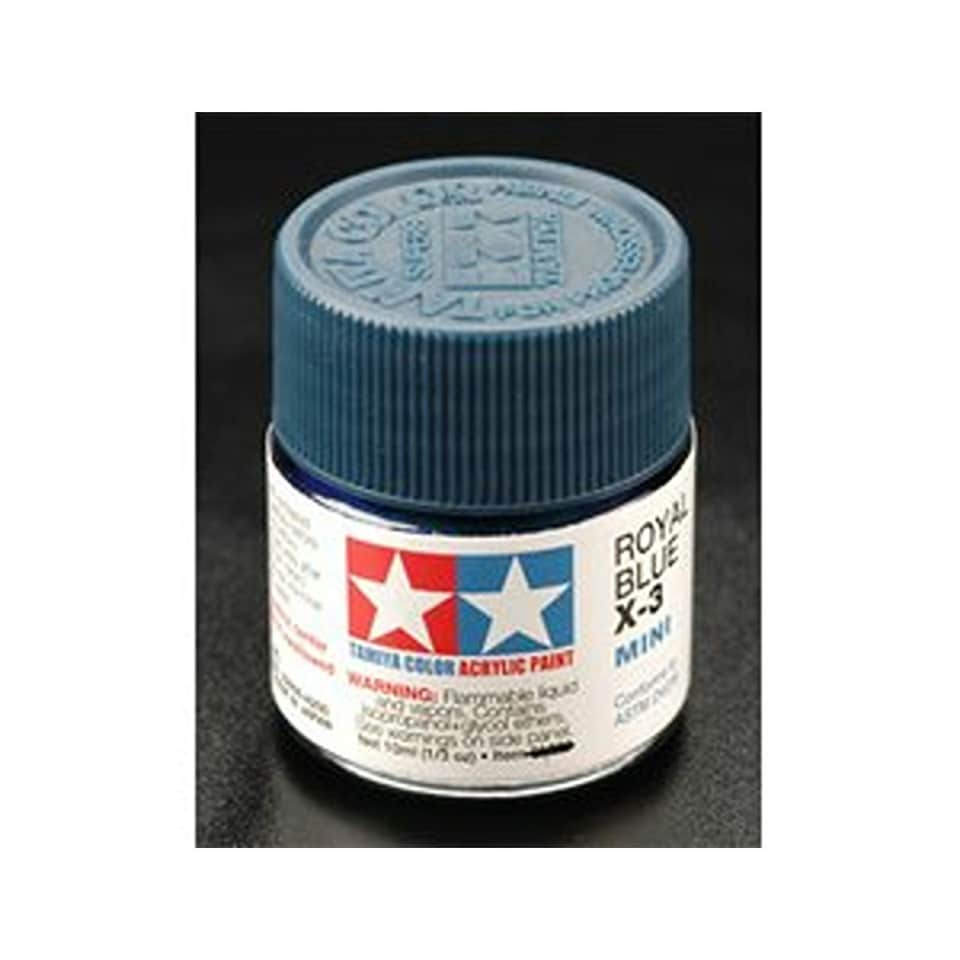 image 1 of Tamiya 81503 Acrylic Mini X-3 Royal Blue