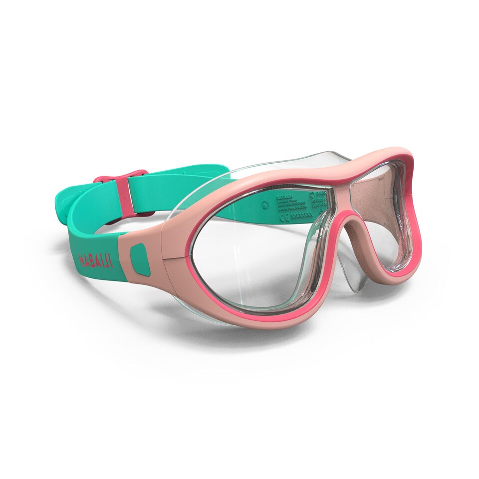image 1 of Decathlon Pool mask SWIMDOW - Clear lens - Kids’ size