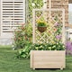 image 5 of COSTWAY Raised Garden Bed 104 cm Wooden Elevated Planter N/A