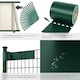 image 5 of Privacy Film - double-sided print, opaque and tear-resistant, fastening clips included | Green | green | 7000 x 19 x 0,04 cm | 1