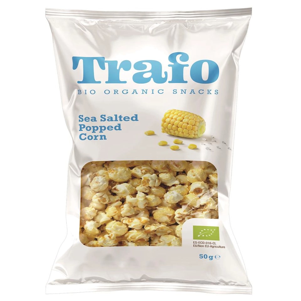 Organic Sea Salted Popcorn 50g (Trafo)