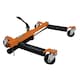 image 5 of Hydraulic Positioning Skates Pair | Orange