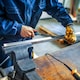 image 5 of Dekton High Quality Engineers Sure Grip Half Round Heavy Duty Metal File