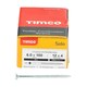 image 3 of Timco - Solo Chipboard & Woodscrews - PZ - Double Countersunk - Zinc (Size 6.0 x 100 - 100 Pieces)