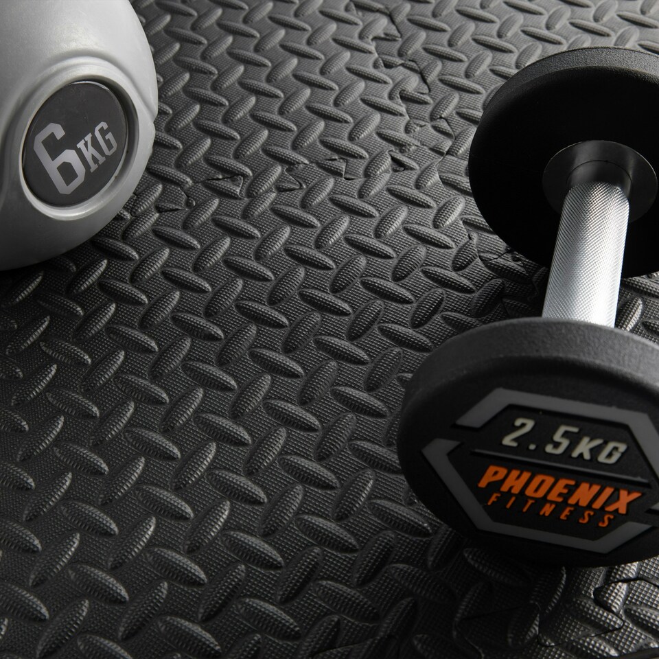 image 1 of Phoenix Fitness Black Floor Tile
