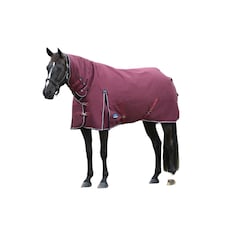 Weatherbeeta Comfitec Essential Combo Neck 220g Horse Turnout Rug | Red | Burgundy | 5Ft | 1